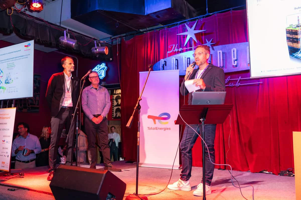 TotalEnergies' CO2 Techno Hub team introduces their work at Continental Club