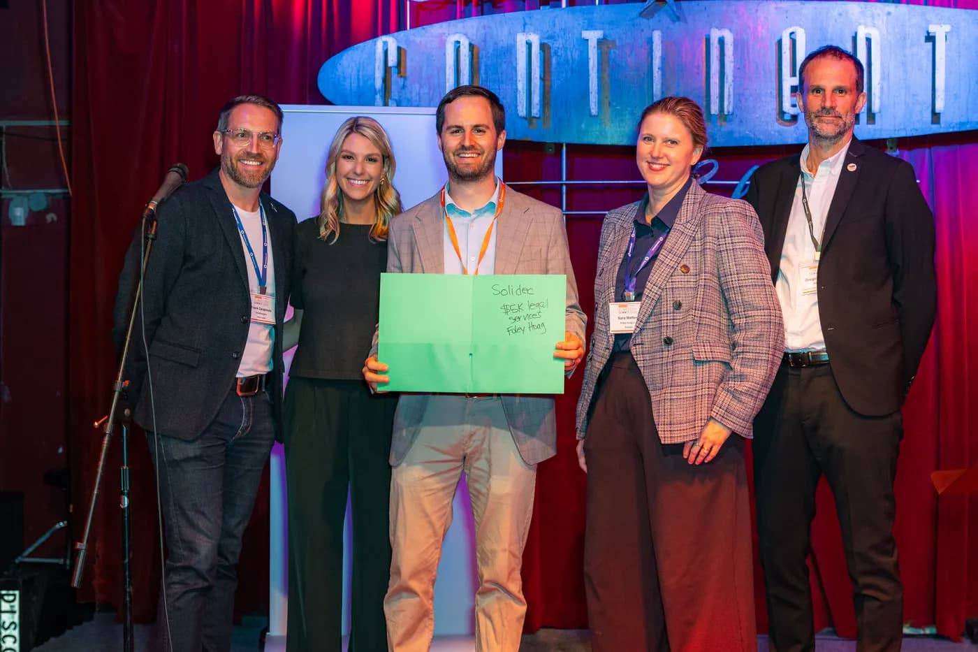 Solidec accepts second place at Houston Climatetech Summit 2026